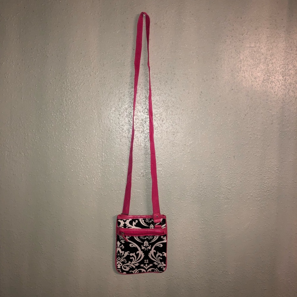 Women’s Damask Crossbody Purse